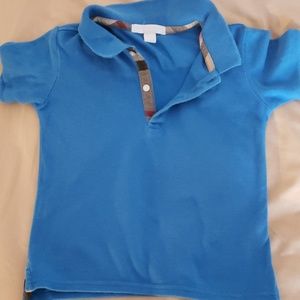 Authentic Burberry 3Y boy collar